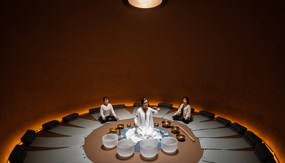 AT ONE Meditation Dome.